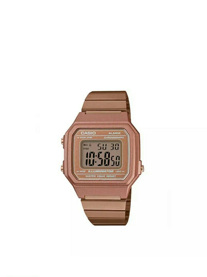 casio vintage rose gold original