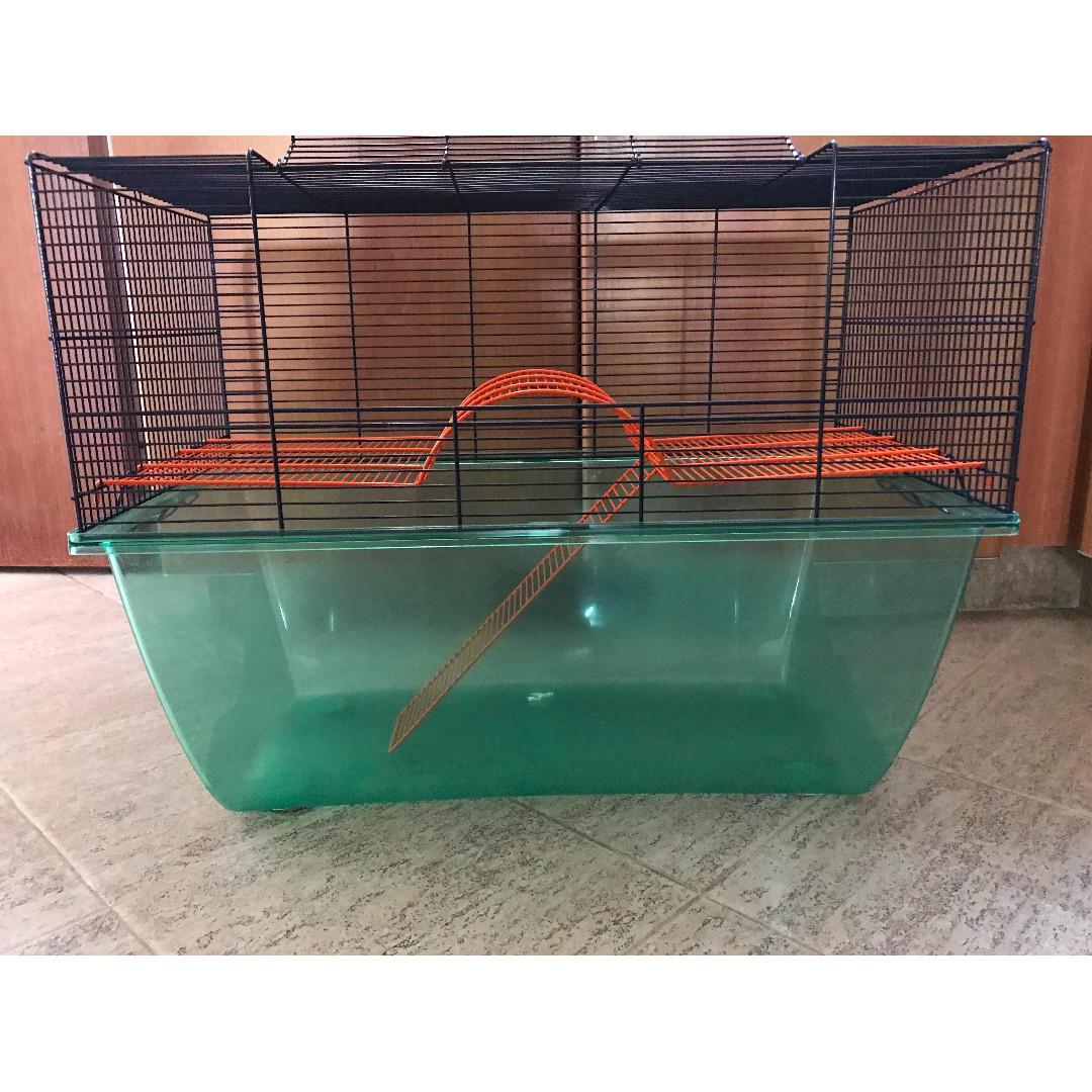 Cages & Pens Savic Habitat Xl Navy Blue Gerbil Cage 70 X 37 X 52 Cm