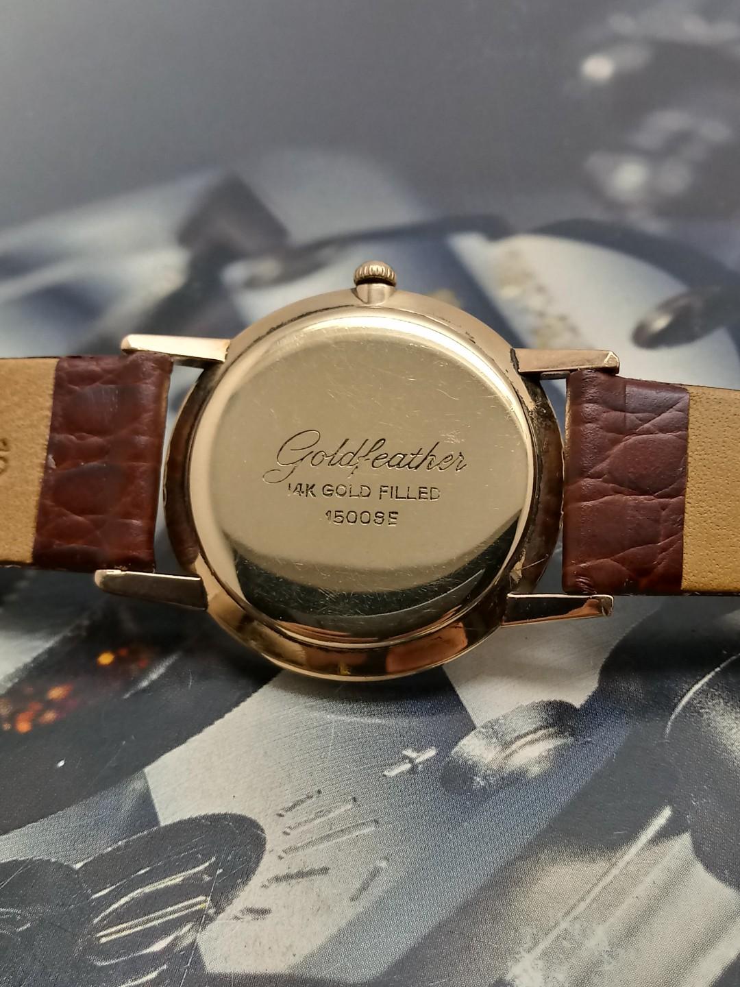 Seiko goldfeather diashock 25 jewels sale