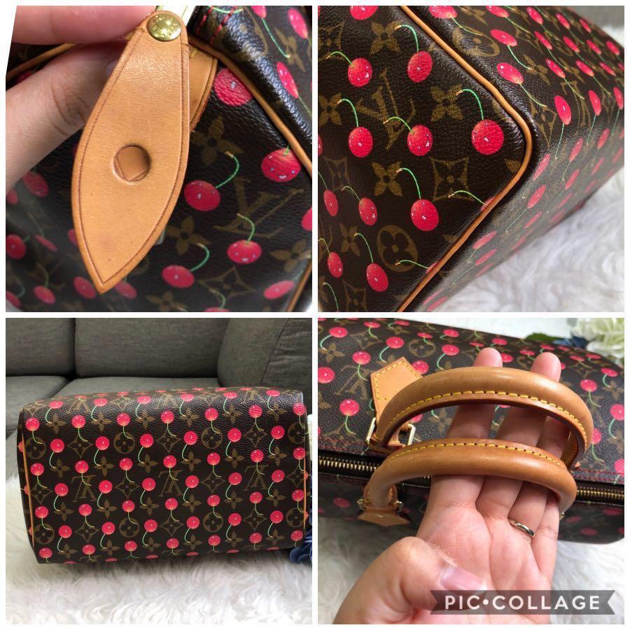 ❌SOLD!❌ Limited edition LV Speedy 25 Cherries Cerises in Monogram Canvas  GHW. 🍒🍒, Luxury, Bags & Wallets on Carousell