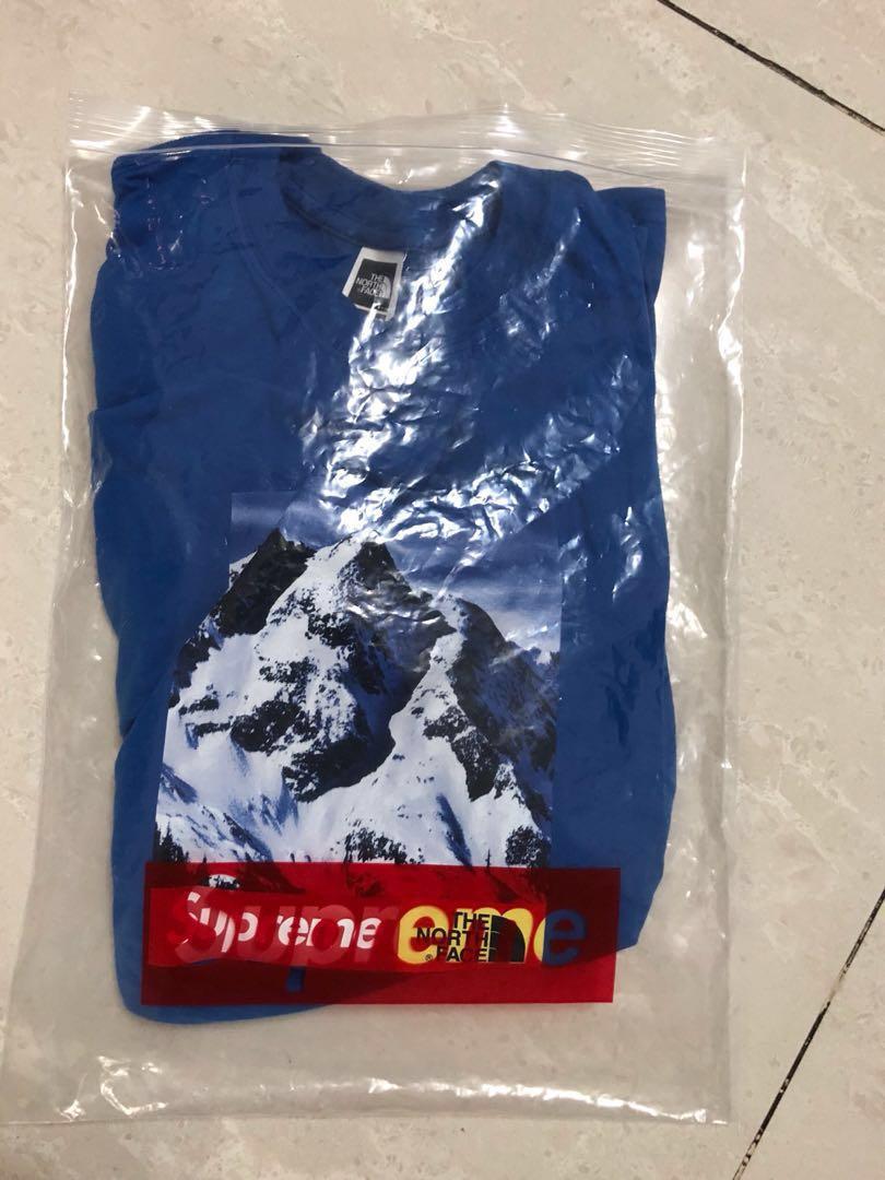 Supreme X Tnf, Men's Fashion, Tops & Sets, Tshirts & Polo Shirts on