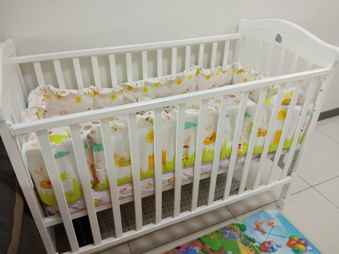 Sweet Cherry Baby Cot Babies Kids Cots Cribs On Carousell
