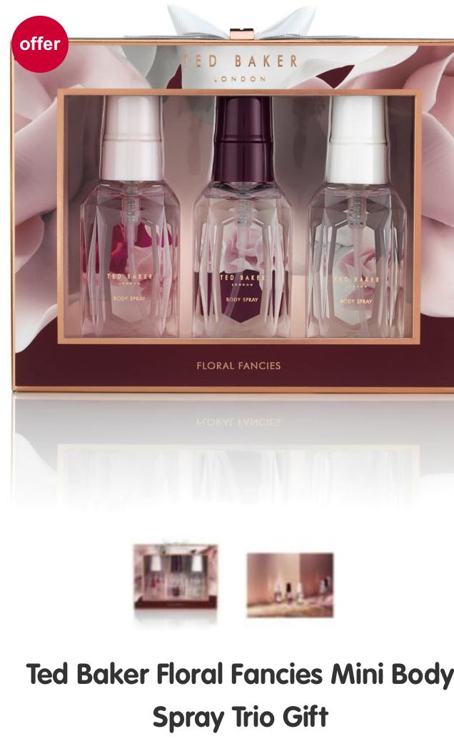 ted baker miniature perfume set