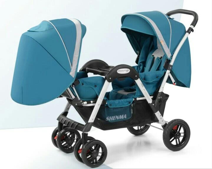 Face to face double stroller on sale