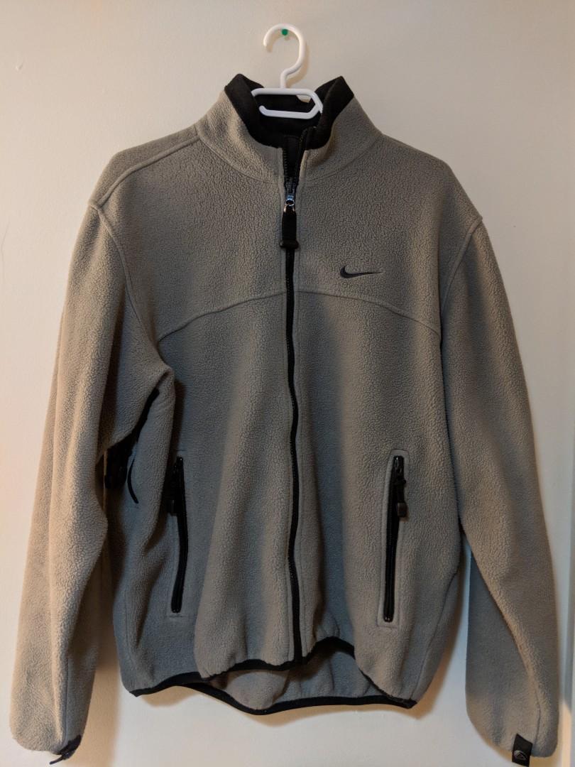 vintage nike fleece jacket