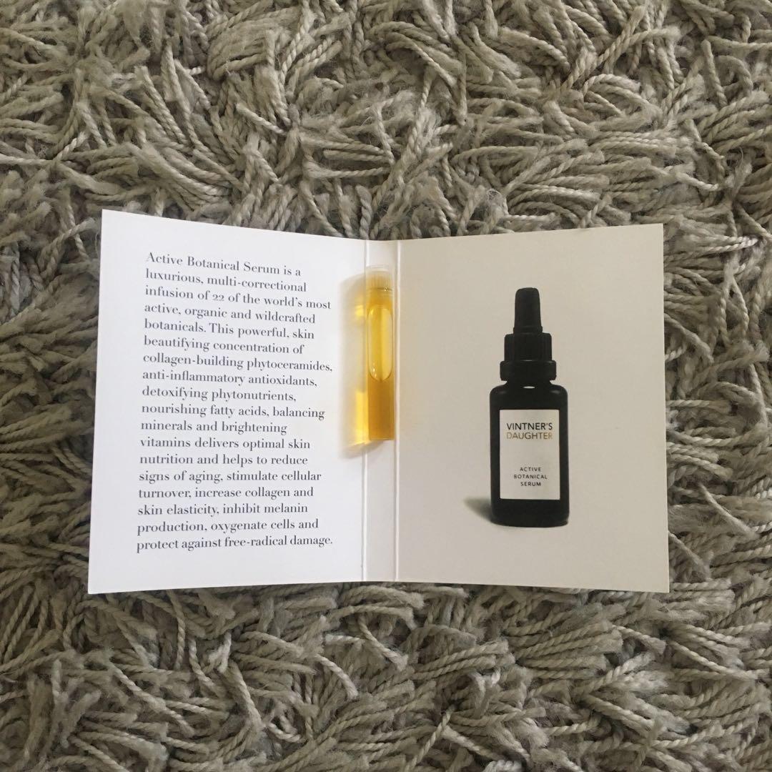 organic botanic serum