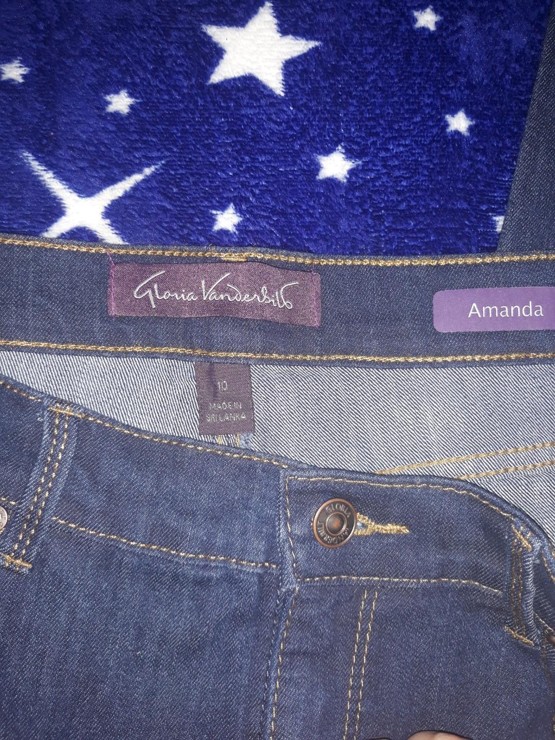 gloria vanderbilt jeans swan