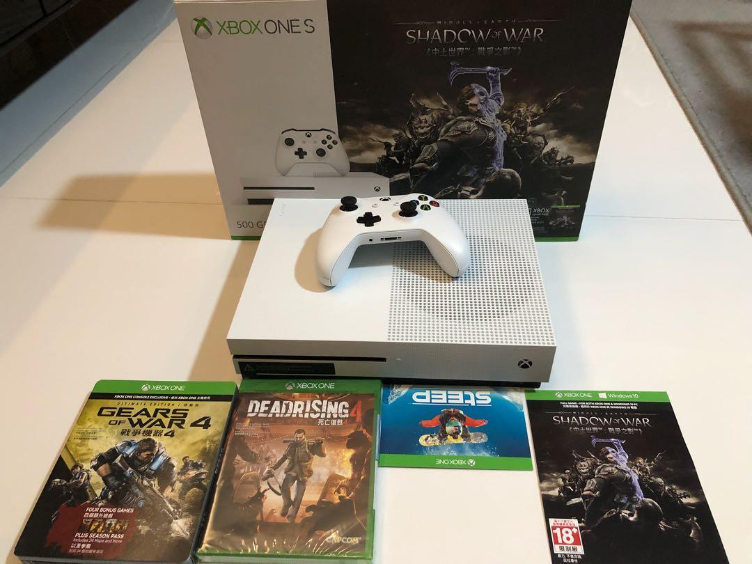 shadow of war xbox one s