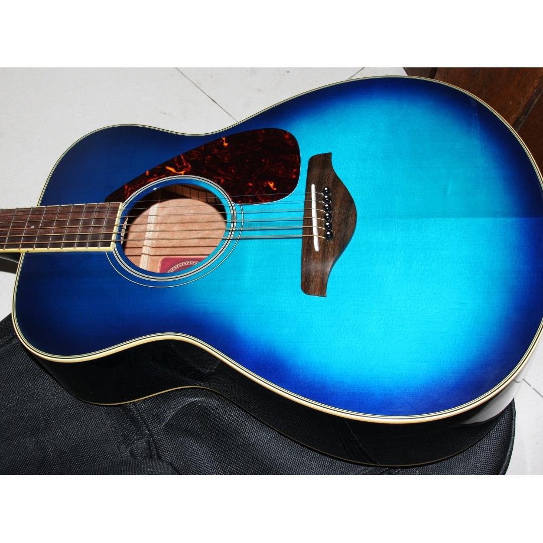 Yamaha FS720S Solid Top Acoustic Guitar Brand NEW, 興趣及遊戲, 音樂、樂器 & 配件