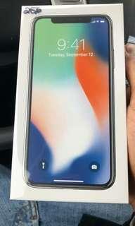 Iphone x 64gb silver original garansi 1 tahun