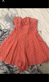 Coral Playsuit
