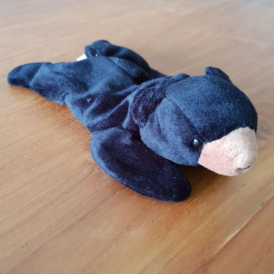 beanie baby blackie the bear