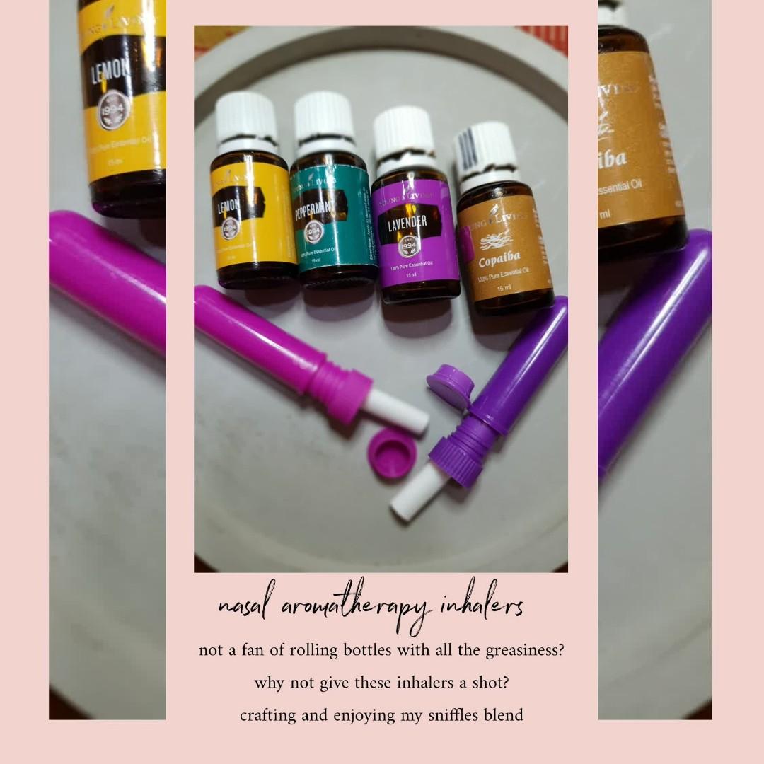 Aromatherapy Nasal Inhalers, Everything Else on Carousell