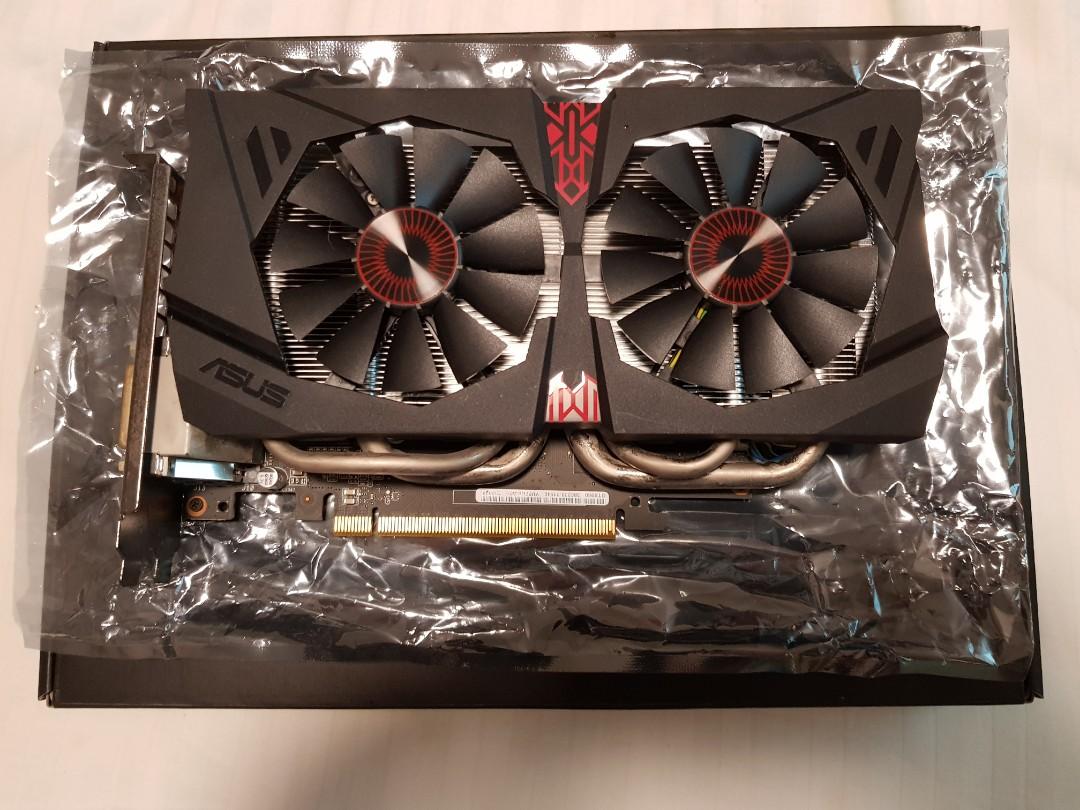 Asus Geforce Gtx 960 2gb Strix Graphic Card Computers Tech Parts Accessories Networking On Carousell