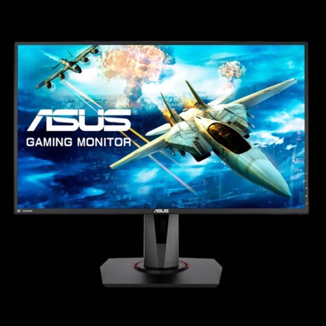 Asus Vg278q 27 Inch Gaming Monitor 3 Years On Site Warranty Electronics Computer Parts Accessories On Carousell