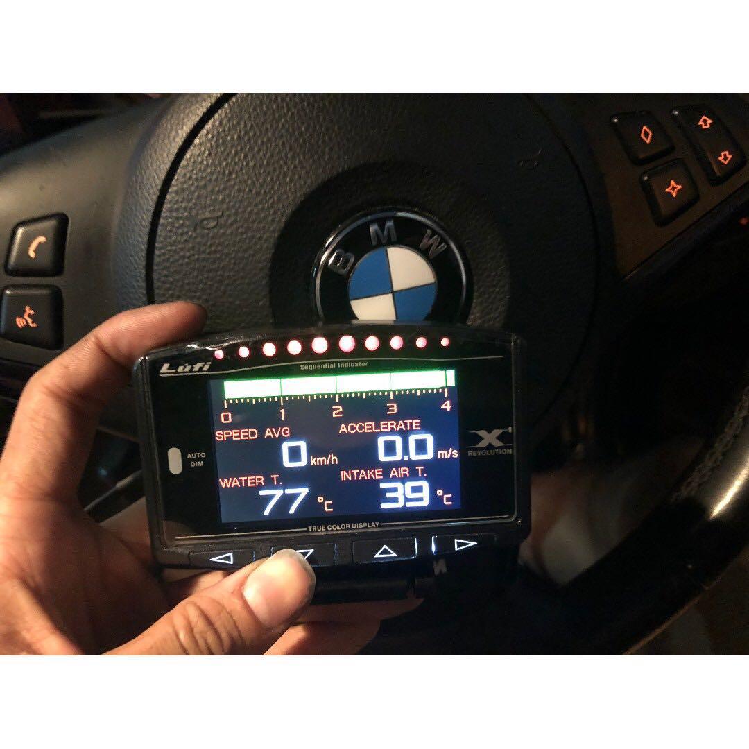 AUTHENTIC LUFI X1 revolution OBD2 Standalone multifunctional gauge