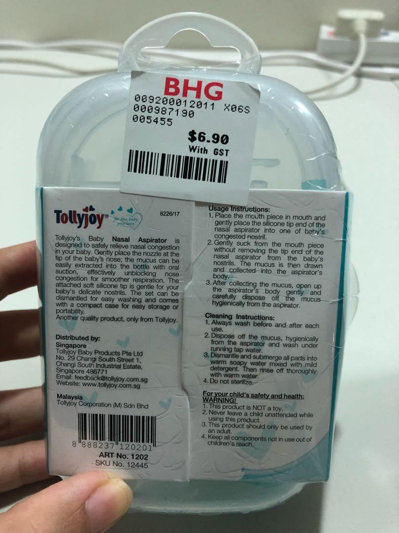 tollyjoy nasal aspirator