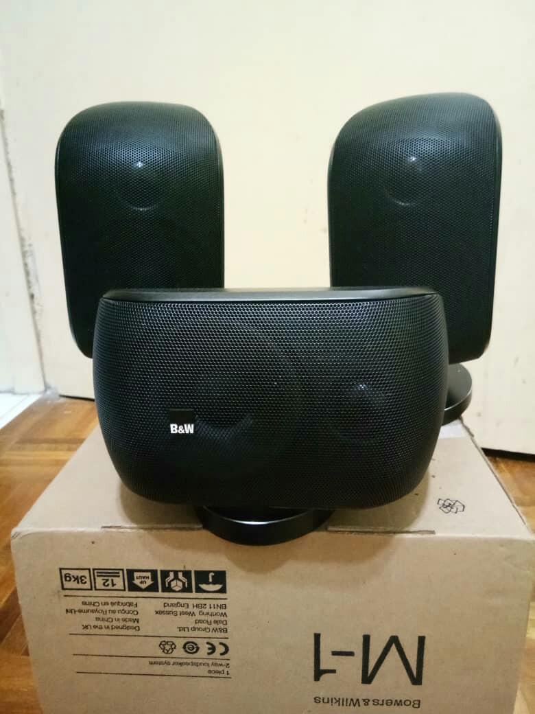 b&w satellite speakers