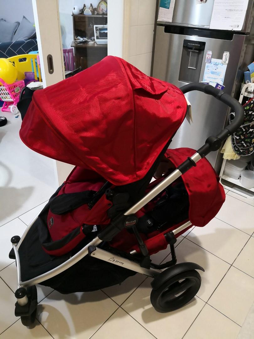 britax double stroller used