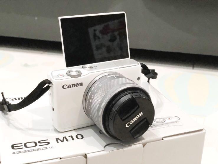 kamera canon m10 second