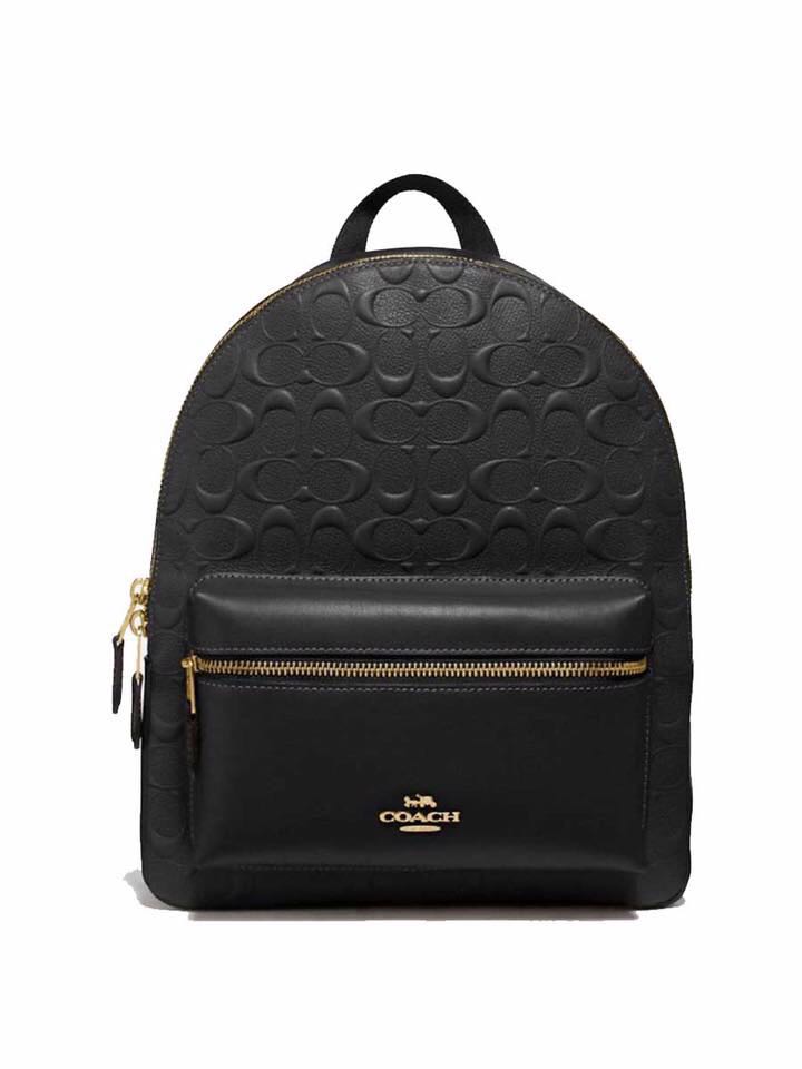 coach charlie backpack in signature