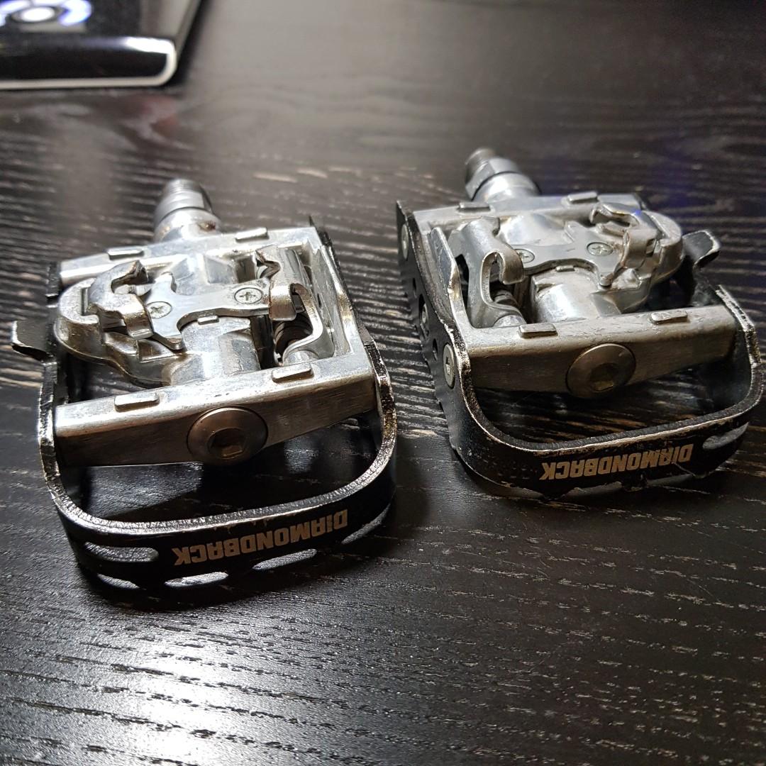 Diamondback Trace Dual Sport Clipless Pedals bike bicycle Sports
