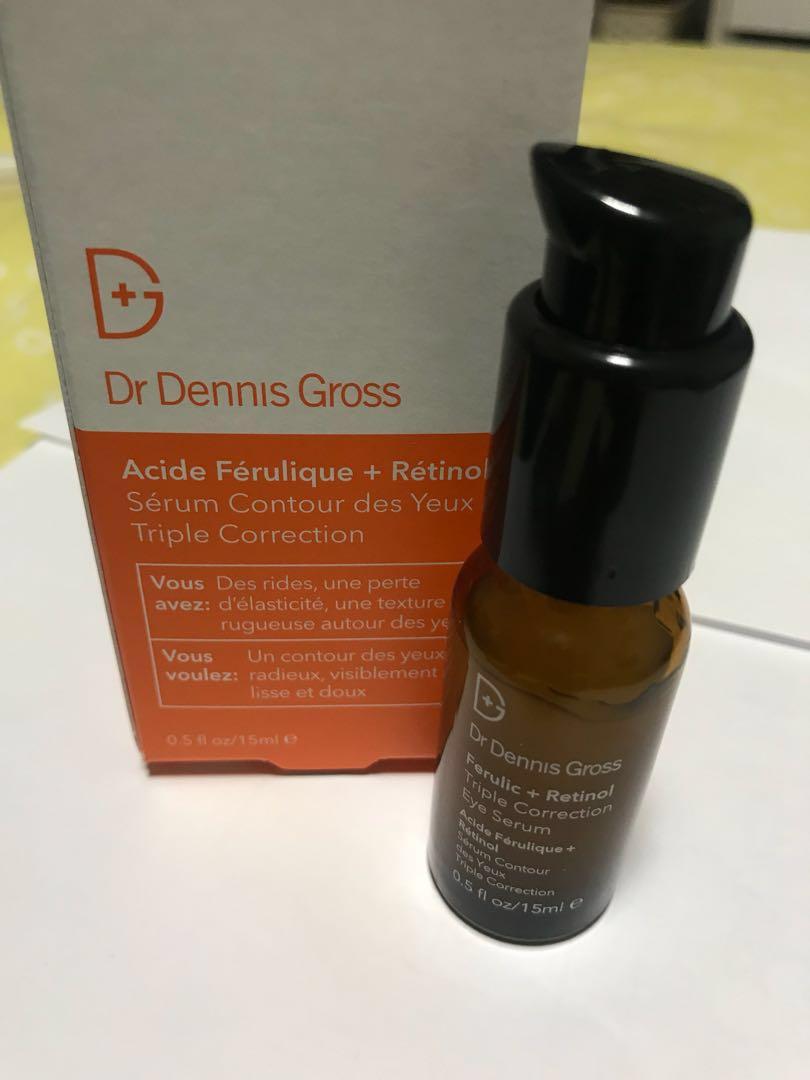 Dr Dennis Gross Ferulic Retinol Eye Serum Health Beauty Face Skin Care On Carousell
