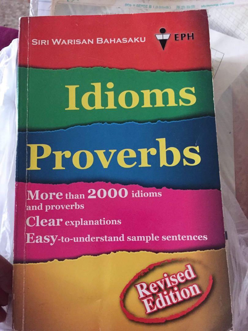 English Idioms And Proverbs Hobbies Toys Books Magazines Assessment Books On Carousell