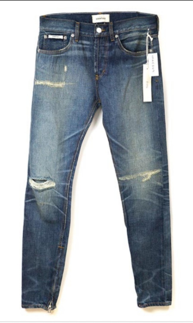 Fear of god essentials skinny taper jeans hotsell