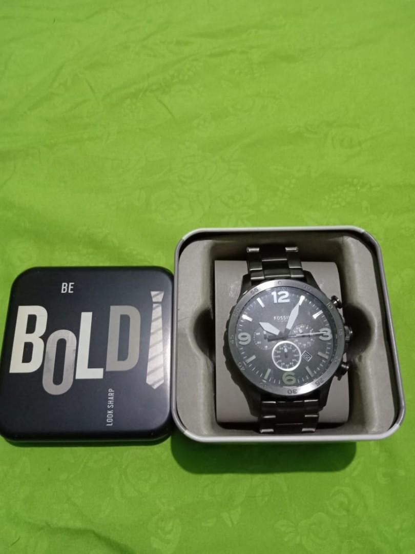 Jam Tangan Fossil Jr1437 Men S Fashion Men S Watches On Carousell