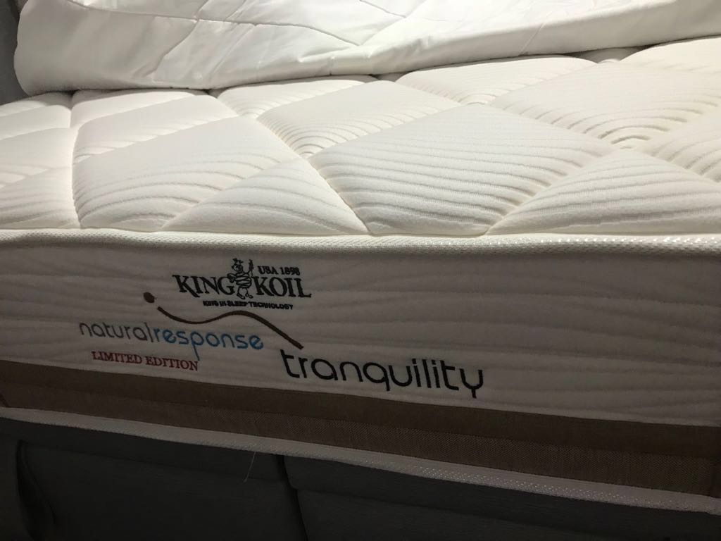 Free delivery! King Koil Queen mattress & storage bed frame