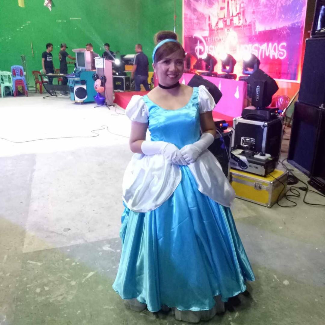 Gown Transformation Halloween Costume For Rent Cinderella Women S Fashion Clothes Dresses Skirts On Carousell