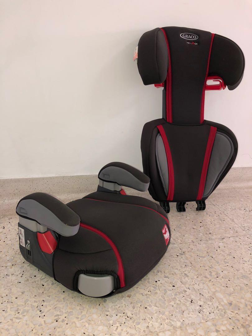 Graco TriLogic Highback Booster Car Seat, Babies & Kids, Going Out