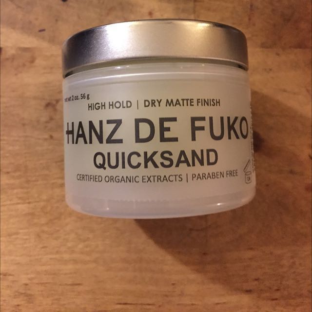Hanz De Fuko Quicksand Hair Wax Health Beauty Men S Grooming