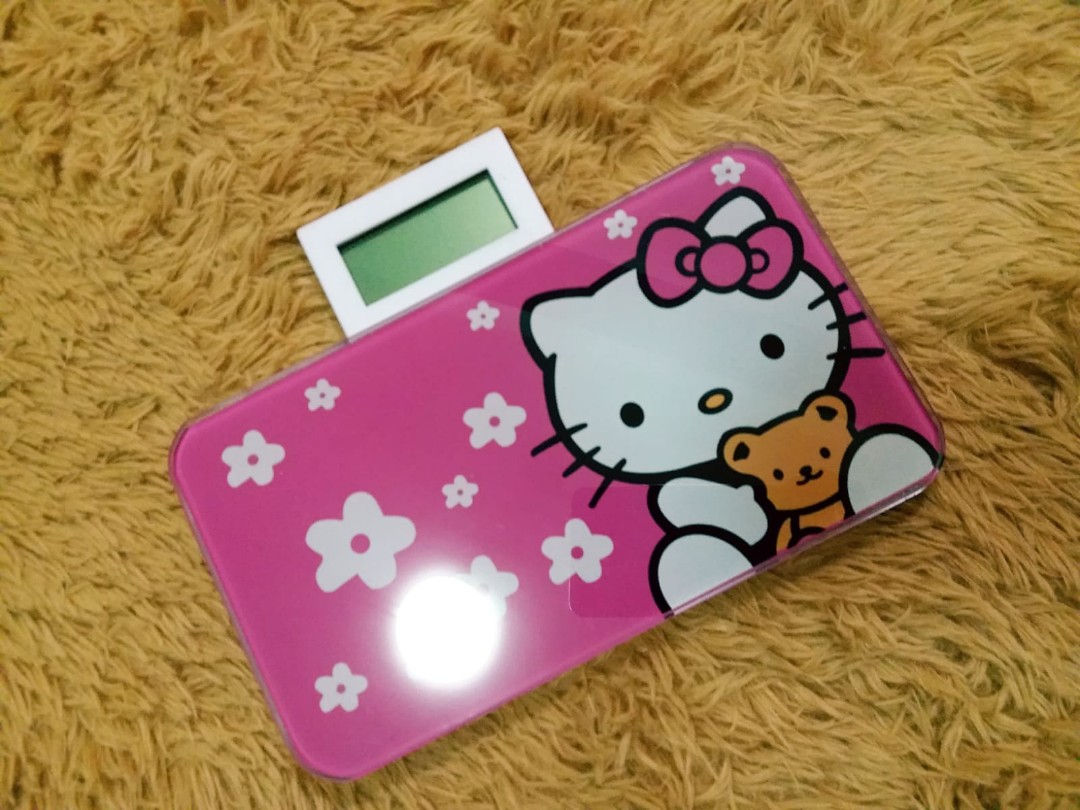 Hello Kitty weight scale, Health & Nutrition, Health Monitors ...