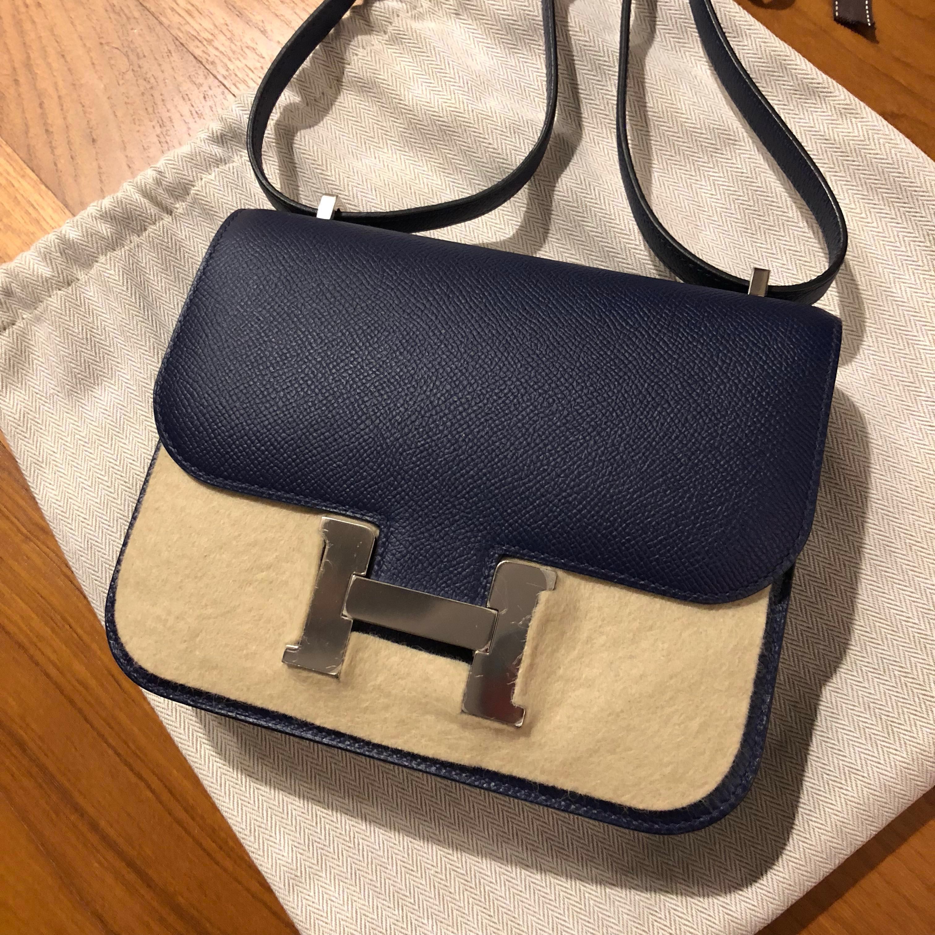 Hermes Constance 18 Blue Sapphire Epsom GHW Hermes Kuala Lumpur