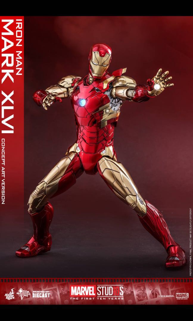 hot toys concept art iron man
