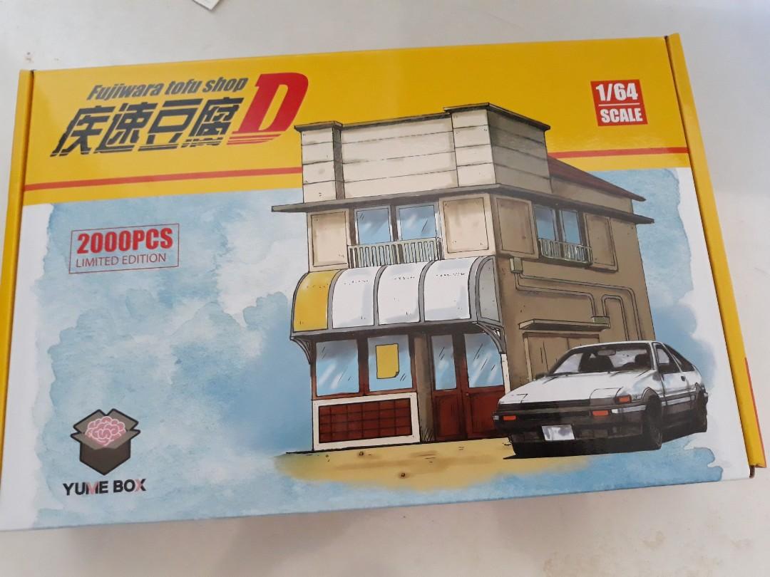 Initial D Fujiwara Tofu Shop Diorama, Hobbies & Toys, Toys & Games on