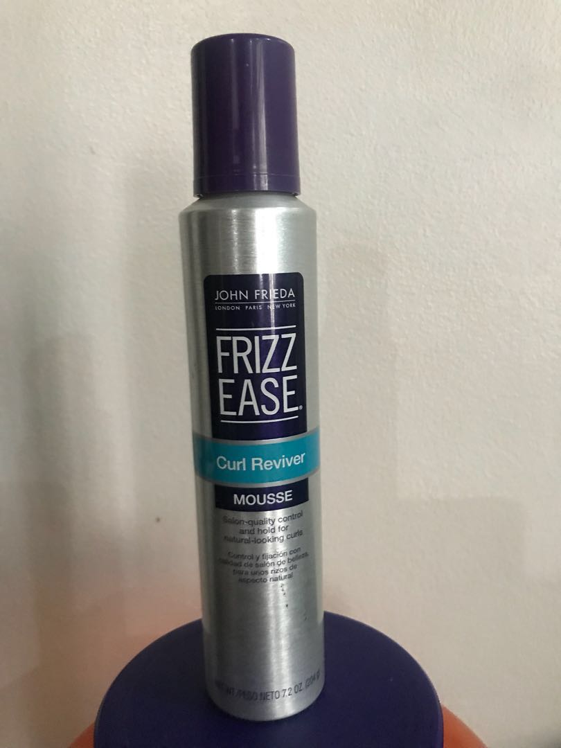 John Frieda Frizz Ease Curl Reviver Mousse Health Beauty Hair Care On Carousell