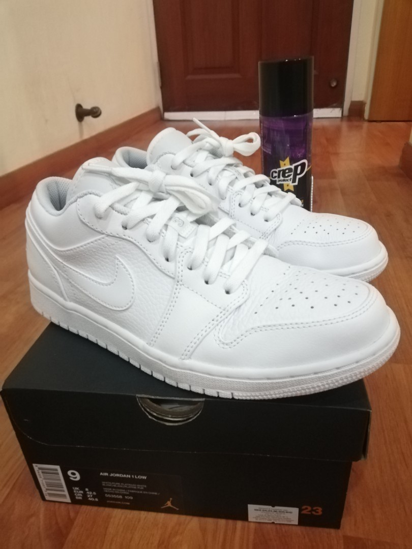 Air jordan 1 sales low pure platinum