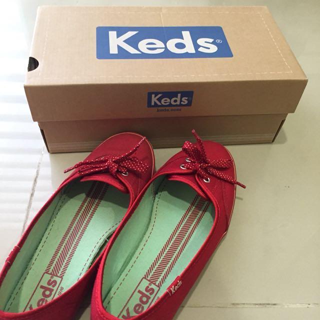 Keds teacup red hot sale