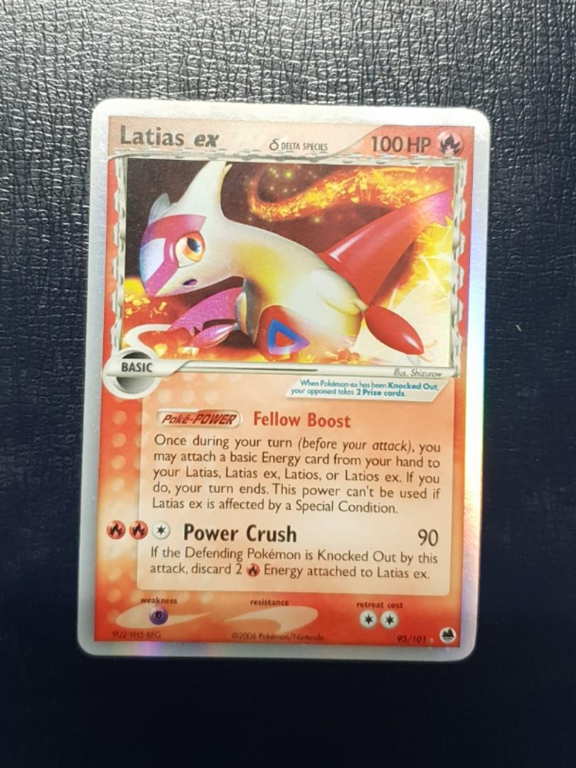 Latias ex 95/101 Holo Ultra-Rare, Hobbies & Toys, Toys & Games on Carousell