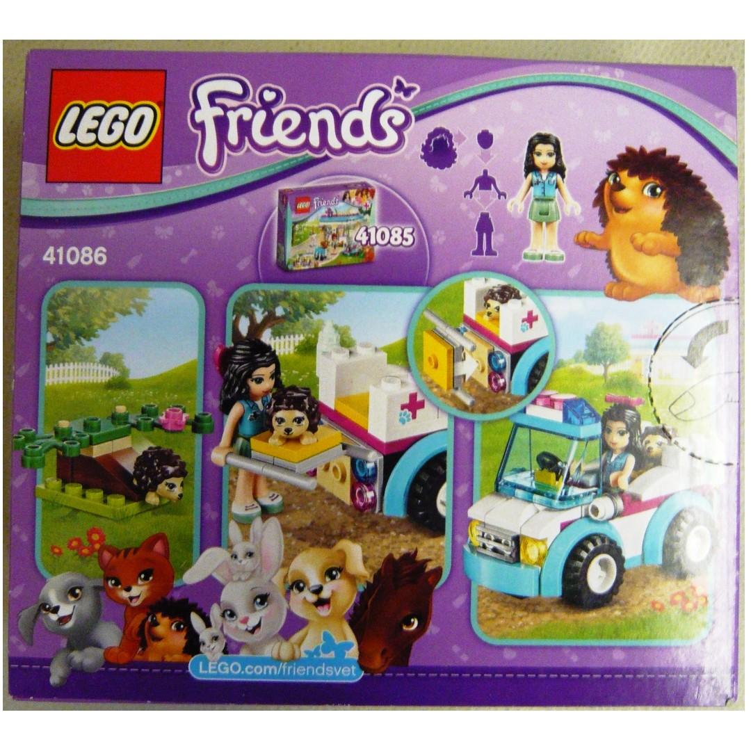 lego friends 41086 vet ambulance