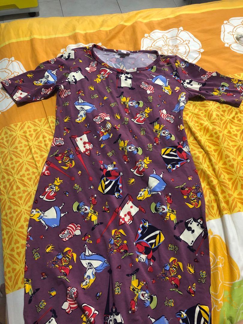 Lularoe Julia size s Alice in wonderland Women s Fashion Dresses Sets Dresses on Carousell
