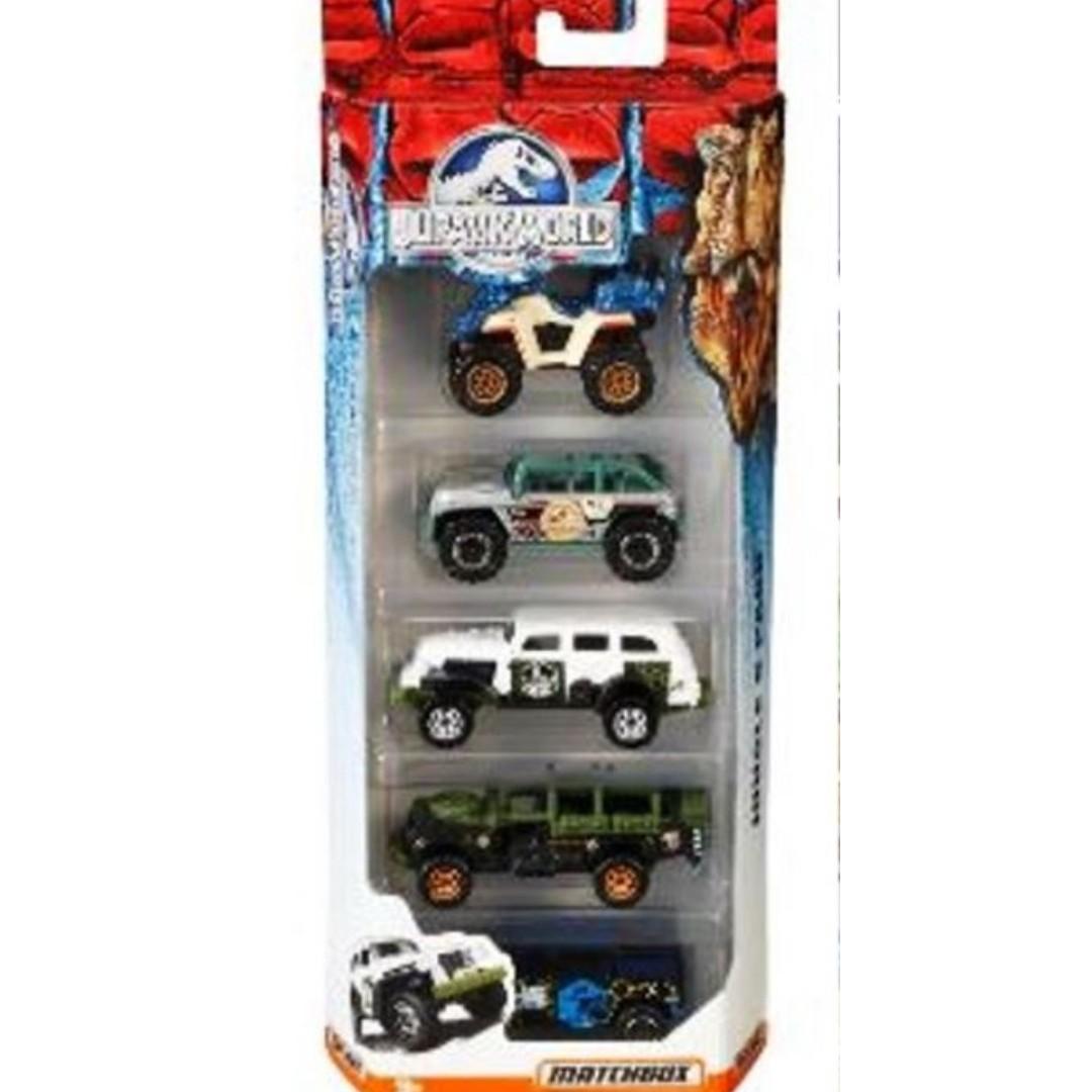 jurassic park matchbox cars