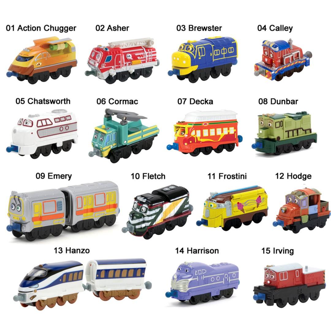 diecast chuggington trains