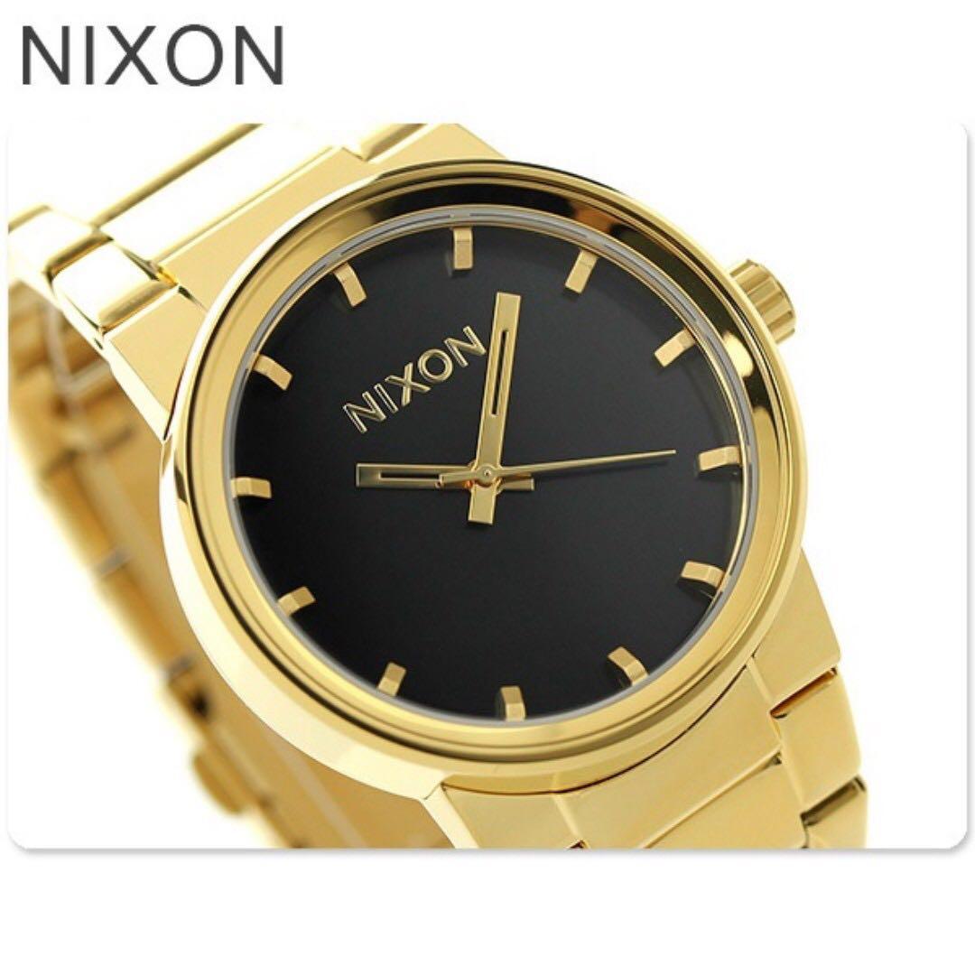Nixon cannon gold black hotsell