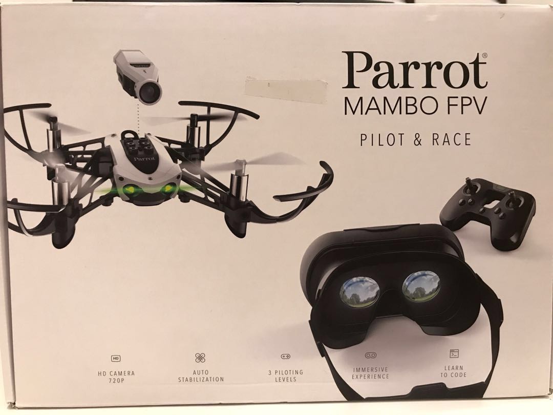 Parrot mambo shop pilot and race