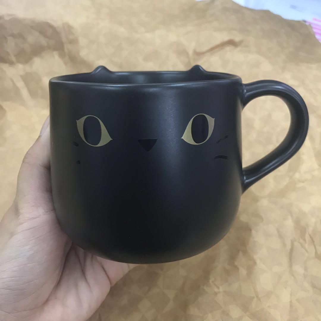 starbucks cat halloween cup
