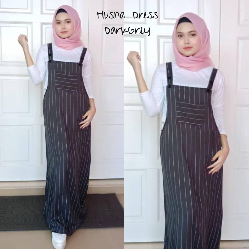 Pinafore dress muslimah shop